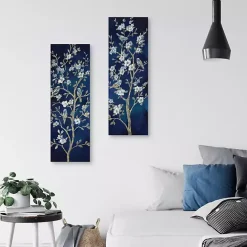 Discount Kirklands Home Indigo Spring I & II Canvas Art Prints, Set of 2 Blue