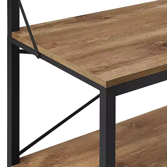 Best Kirklands Home Industrial Metal and Barnwood Hall Tree