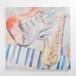 Outlet Kirklands Home Instrumental Group Canvas Art Print