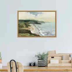 Best Kirklands Home Irish Coast Framed Canvas Art Print