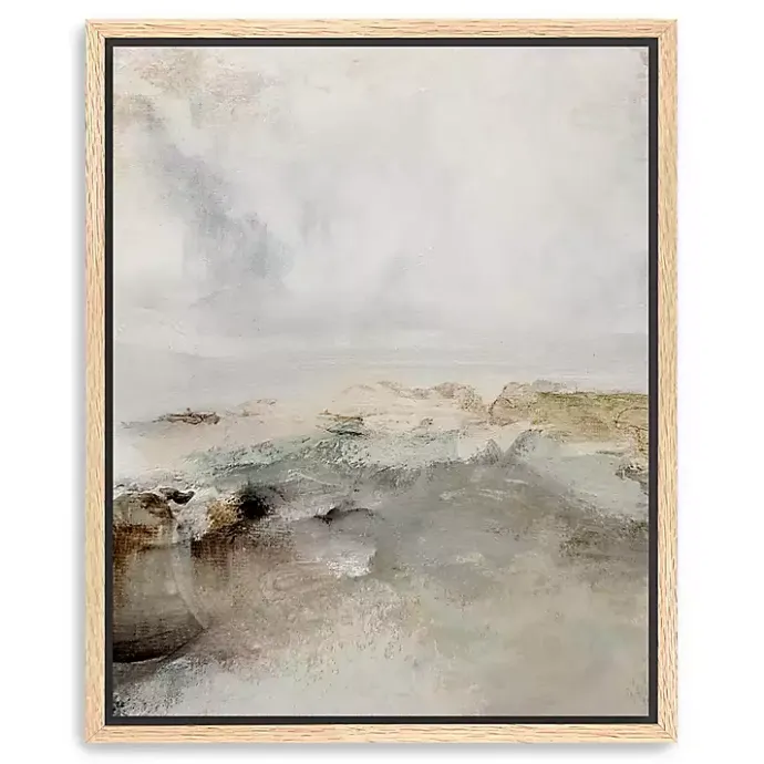 Best Kirklands Home Isolation Framed Canvas Art Print Gray