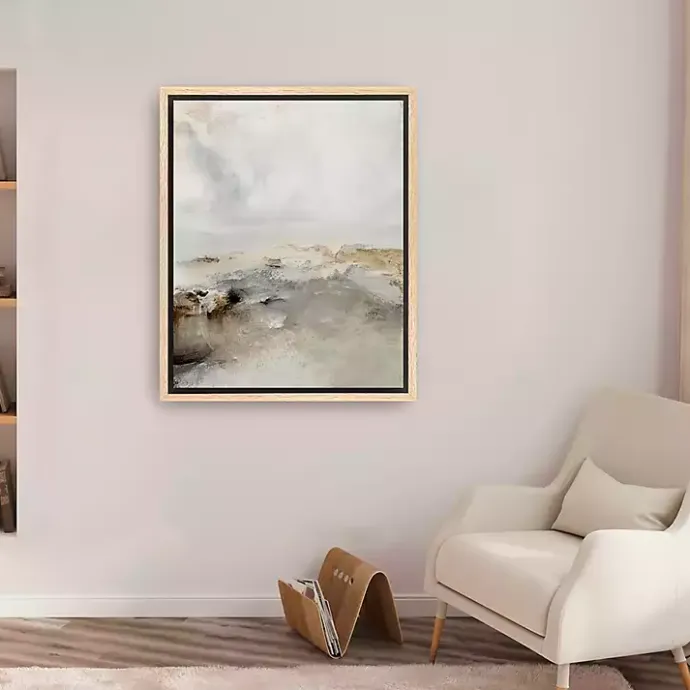 Best Kirklands Home Isolation Framed Canvas Art Print Gray