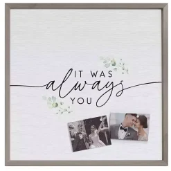 Best Kirklands Home It Was Always You Framed Wall Plaque White