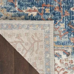 Online Kirklands Home Ivory Antique Diamond Medallion Runner, 2x7