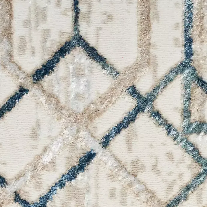 Online Kirklands Home Art Deco Bordered Area Rug, 7x9 Ivory