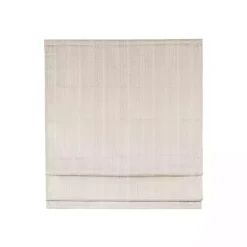 Online Kirklands Home Basketweave Cordless Roman Shade, 31 in. Ivory