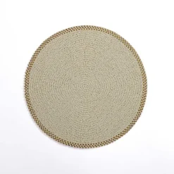 Discount Kirklands Home Beaded Christmas Placemat Ivory