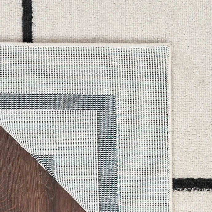 Online Kirklands Home Bordered Indoor/Outdoor Area Rug, 8x10 Ivory