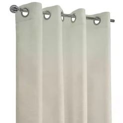 Discount Kirklands Home Boucle Sheer Single Curtain Panel, 84 in. Ivory