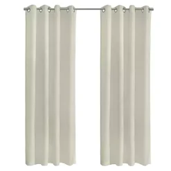 Hot Kirklands Home Boucle Sheer Single Curtain Panel, 95 in. Ivory