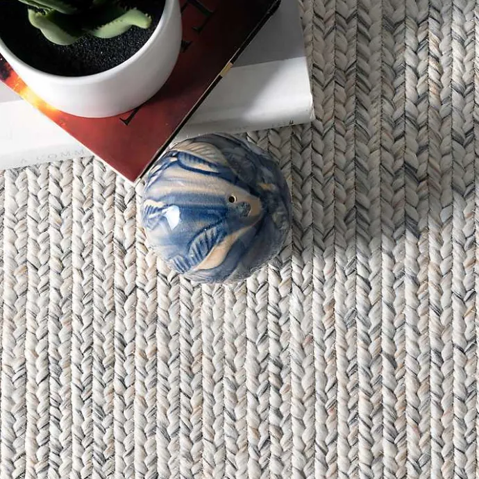 Best Kirklands Home Braided Lefebvre Area Rug, 12x15 Ivory