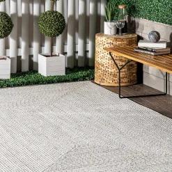Best Kirklands Home Braided Lefebvre Area Rug, 12x15 Ivory