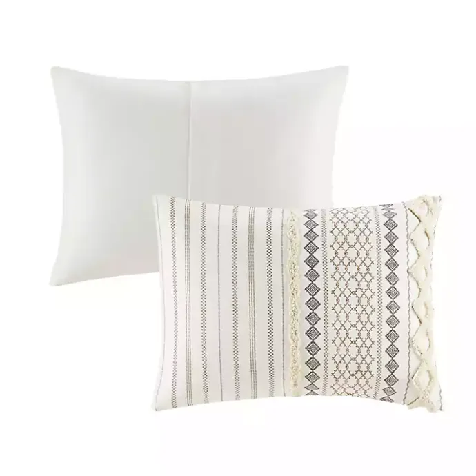 Best Kirklands Home Cotton Tufted King 3-pc. Comforter Set Ivory