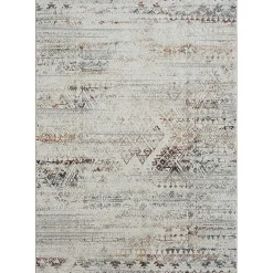Outlet Kirklands Home Distressed Medallion Washable Area Rug, 5x7 Ivory