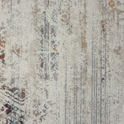 Outlet Kirklands Home Distressed Medallion Washable Area Rug, 5x7 Ivory