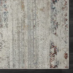 Clearance Kirklands Home Distressed Medallion Washable Area Rug, 7x9 Ivory