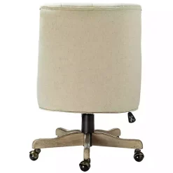Hot Kirklands Home Dylan Upholstered Office Chair Ivory