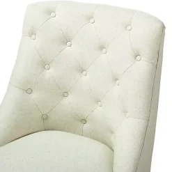 Hot Kirklands Home Dylan Upholstered Office Chair Ivory