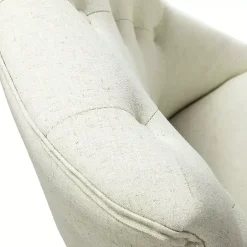 Hot Kirklands Home Dylan Upholstered Office Chair Ivory