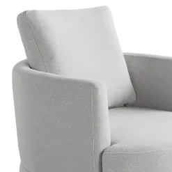 New Kirklands Home Ivory Elmhurst Swivel Accent Chair White