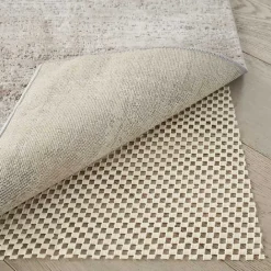 Discount Kirklands Home Gridlock Non-Slip Rug Pad, 5x8 Ivory