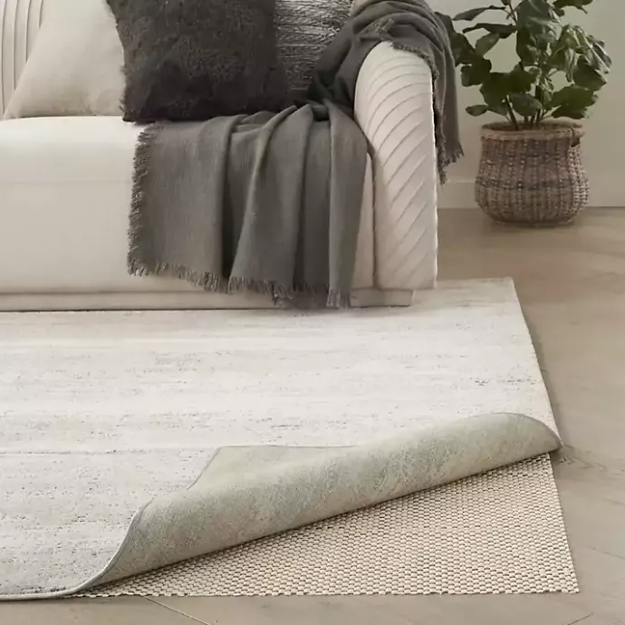 New Kirklands Home Gridlock Non-Slip Rug Pad, 6x9 Ivory