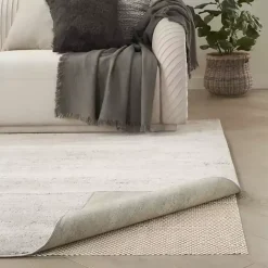 Kirklands Home Gridlock Non-Slip Rug Pad, 9x12 Ivory