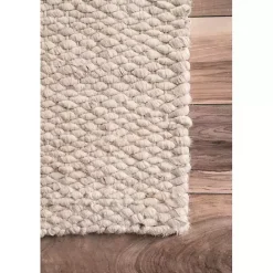 New Kirklands Home Halsey Area Rug, 5x8 Ivory