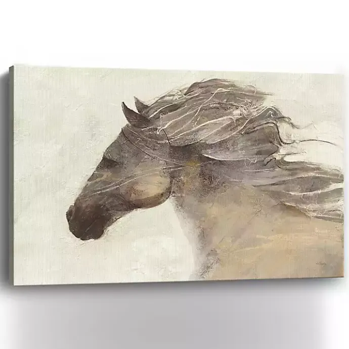 Clearance Kirklands Home Ivory Into the Wind Canvas Art Print, 60x40 in.