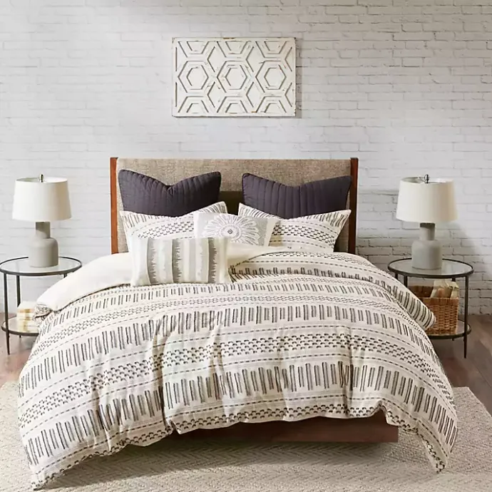 Best Kirklands Home Ivory Jacquard King 3-pc. Comforter Set