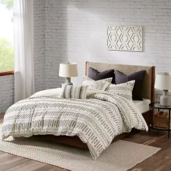 Best Kirklands Home Ivory Jacquard King 3-pc. Comforter Set