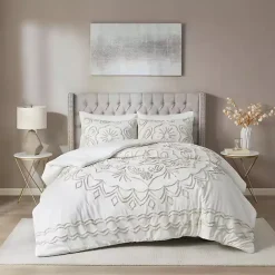Sale Kirklands Home Medallion Full/Queen 3-pc. Comforter Set Ivory