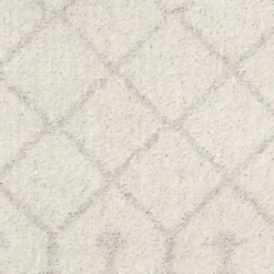 Discount Kirklands Home Moroccan Washable Area Rug, 5x7 Ivory