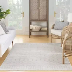 Outlet Kirklands Home Moroccan Washable Area Rug, 6x9 Ivory