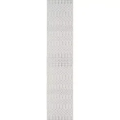Kirklands Home Moroccan Washable Runner, 2x12 Ivory