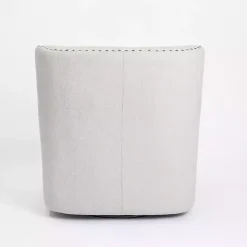 Online Kirklands Home Nailhead Wingback Swivel Accent Chair Ivory
