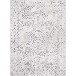 Kirklands Home Ivory Odell Vintage Area Rug, 5x7