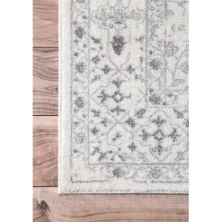 New Kirklands Home Ivory Odell Vintage Area Rug, 4x6