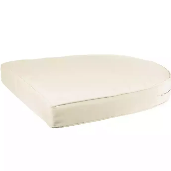 New Kirklands Home Outdoor Wicker Seat Cushion Ivory
