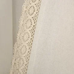 Kirklands Home Rosalie Curtain Panel Set, 95 in. Ivory