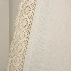 Kirklands Home Rosalie Curtain Panel Set, 108 in. Ivory