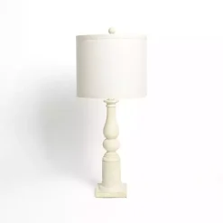 Outlet Kirklands Home Spindle Charlotte Table Lamp Ivory