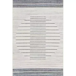 Outlet Kirklands Home Ivory Striated Sphere Washable Area Rug, 2x4