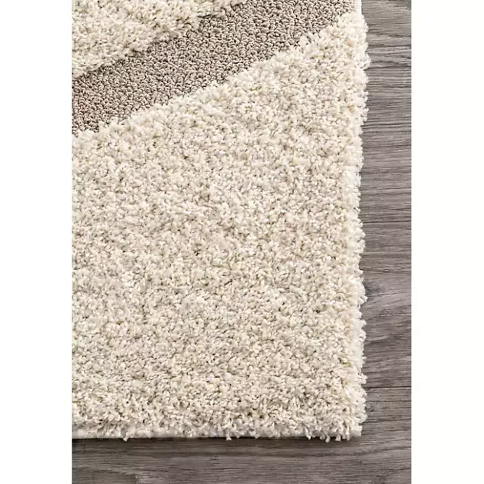 Outlet Kirklands Home Ivory Swirl Carolyn Area Rug, 5x8