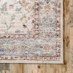 Outlet Kirklands Home Transitional Floral Area Rug, 8x10 Ivory