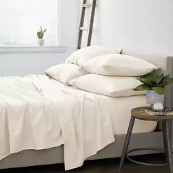 Best Kirklands Home Ultra Soft 6-pc. King Sheet Set Ivory
