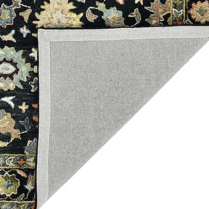 Online Kirklands Home Jackson Black Hand-Tufted Area Rug, 5x7