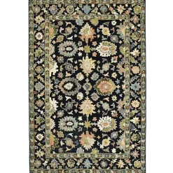 Discount Kirklands Home Jackson Black Hand-Tufted Area Rug, 8x10
