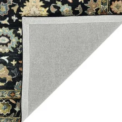 Discount Kirklands Home Jackson Black Hand-Tufted Area Rug, 8x10