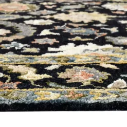 Discount Kirklands Home Jackson Black Hand-Tufted Area Rug, 8x10